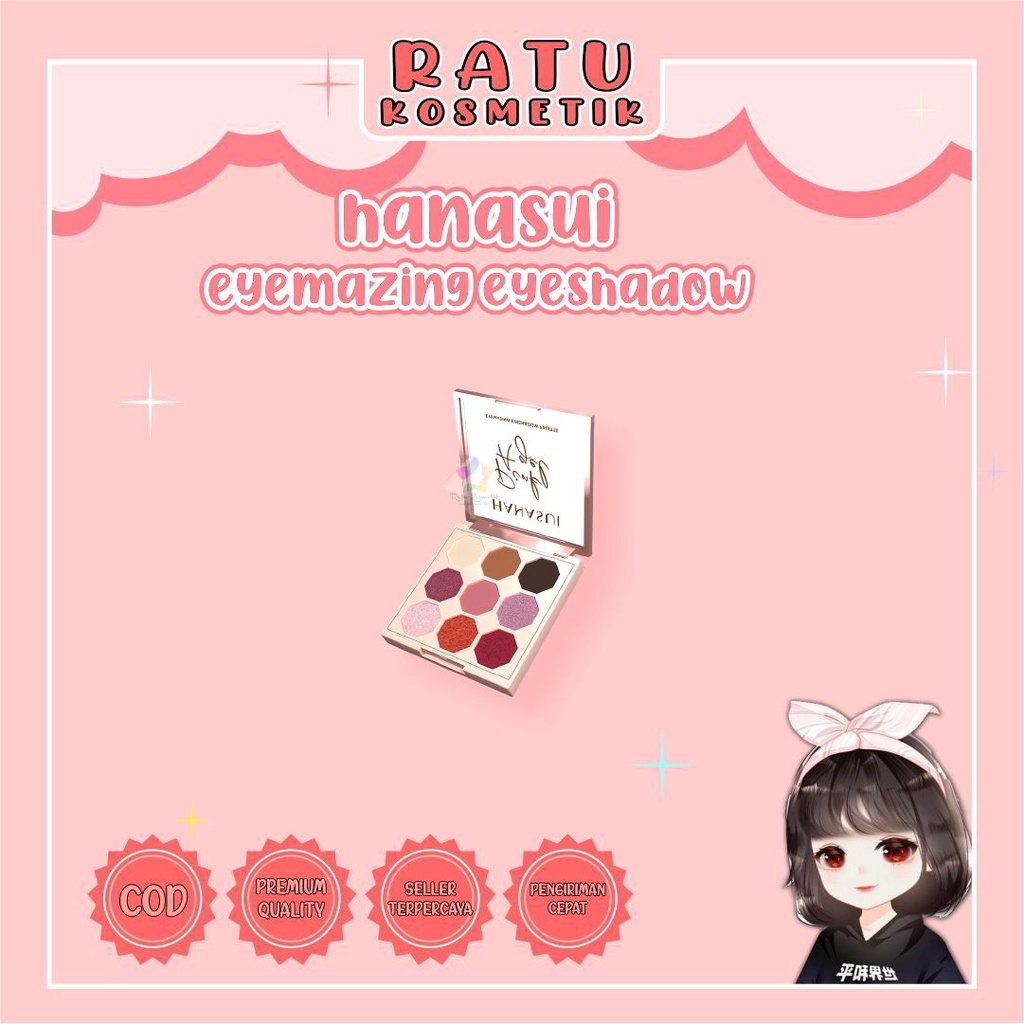 ❤ RATU ❤ Hanasui Eyemazing Eyeshadow Palette