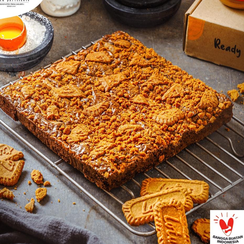 

➦ Brownies Fudgy Rhum Lotus Biscoff ♕