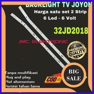 perkakas BACKLIGHT TV JOYON 32JD2018 LAMPU LED BL 6K 6 VOLT 32IN 32 INC 1F3BZ3
