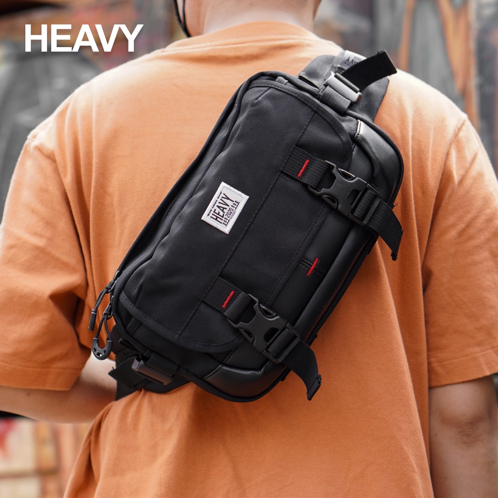 Heavy Terminator Glad Tas Waistbag Pria - Tas Pinggang Pria