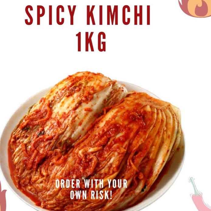 

➦ Kimchi Sawi SPICY 1kg HALAL ♔