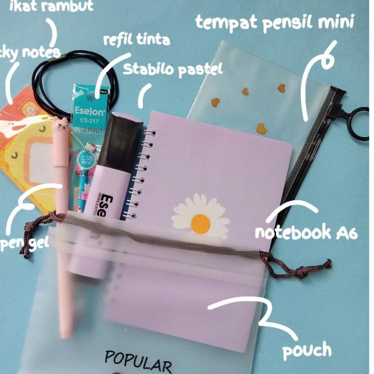 

Garansi Hemat PAKET ALAT TULIS 8IN1 / STATIONERY SET FANCY / ALAT TULIS SET / STATIONERY SET