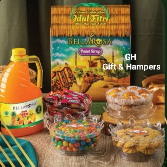 

(COD) Paket Sirup BellaRosa Kue &Coklat Lebaran Hampers Parcel Kado Terlaris