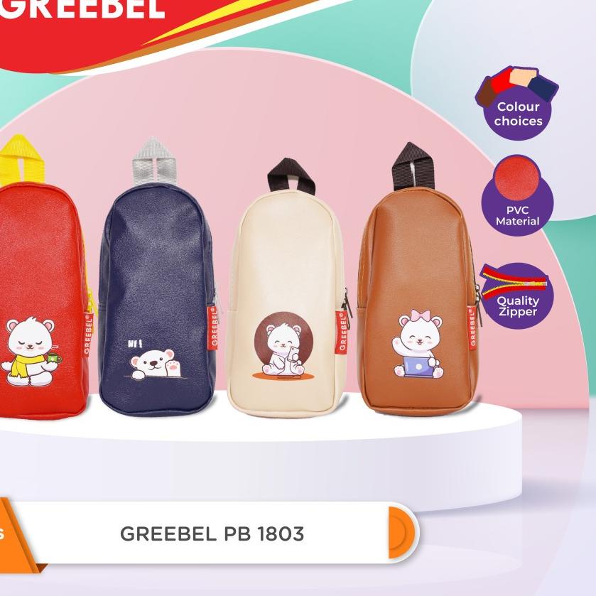 

Hemat Pilihan GREEBEL Tempat Pensil Pencil Pen / PENCIL BAG 1803 / Kotak Pensil Pen lucu unik menarik warna warni / Penyimpanan Pensil Pen Alat Tulis