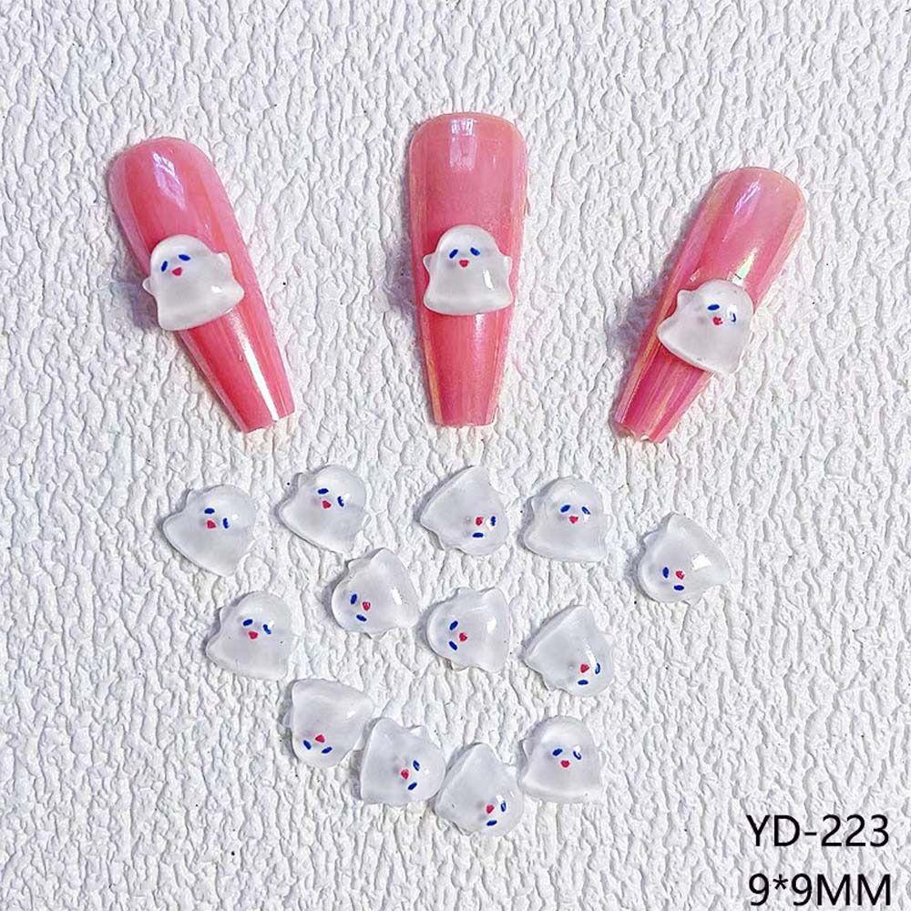 Needway   Kartun Dekorasi Kuku Wanita Fashion Mickey Hewan Manicure Aksesoris Hiasan Kuku Nail Jewelry