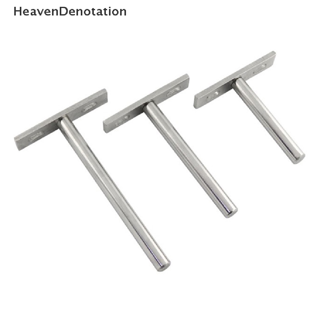 [HeavenDenotation] 1pcs Penyangga Rak Lipat 3 &quot;4&quot; 5 &quot;Hidden Floag Wall Shelf Support s Untuk HDV Heavy Duty