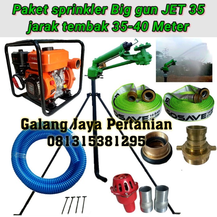 Terlaris Sprinkler Big Gun Jet 35 Sprinkler Big Green Jet 35 Sprinkler