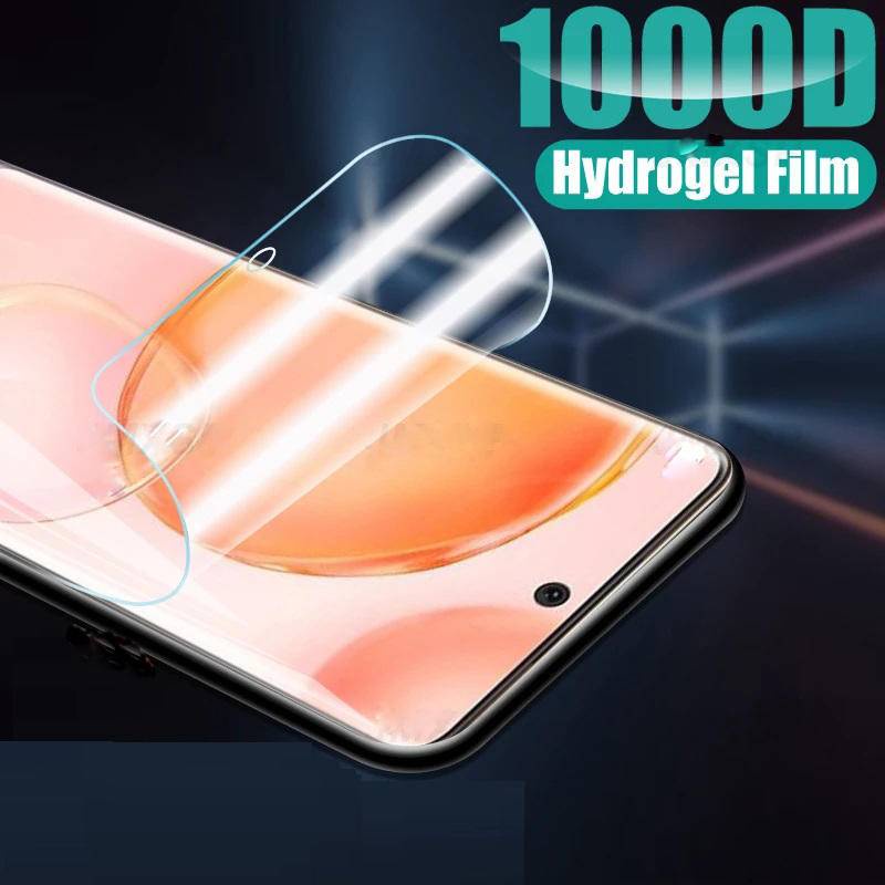 NOVA 3pcs Film Perlindungan Penuh 9D Untuk Huawei Mate50 40 30 Nova10 8 8i 9 Y61 Y70 Y90 Pro SE 5G Film Hydrogel Pelindung Layar Untuk Huawei P50 P40 P30 P20 Pro Lite E 4G 5G