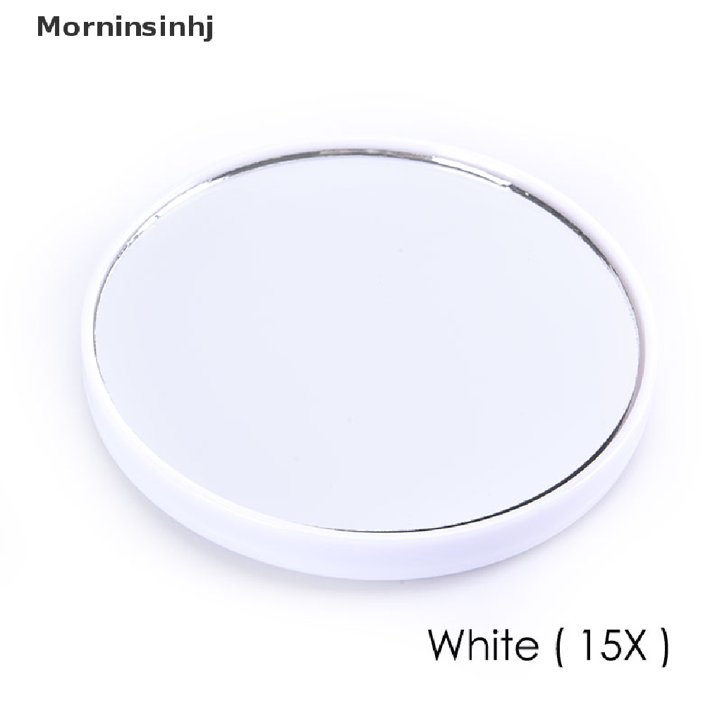 Mornin Cermin Rias 5/10 /15X Magnifying Mirror With Two Suction Cups Alat Kosmetik id