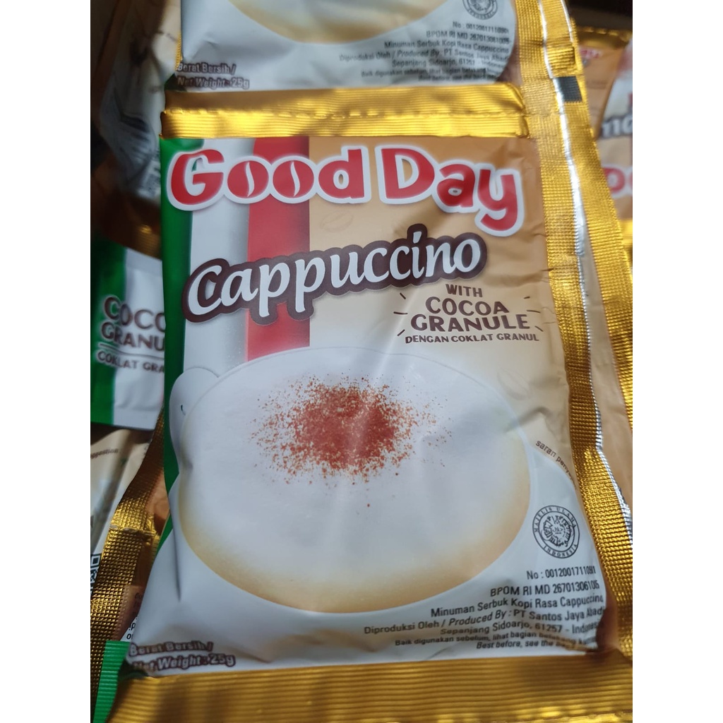 Good day Capucino renceng isi 10 sachet