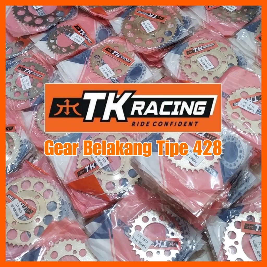 TK Racing Gear Belakang 428 Karisma Kirana Supra X 125 Old New Fi 2014 Supra Fit New Revo Old Absolu