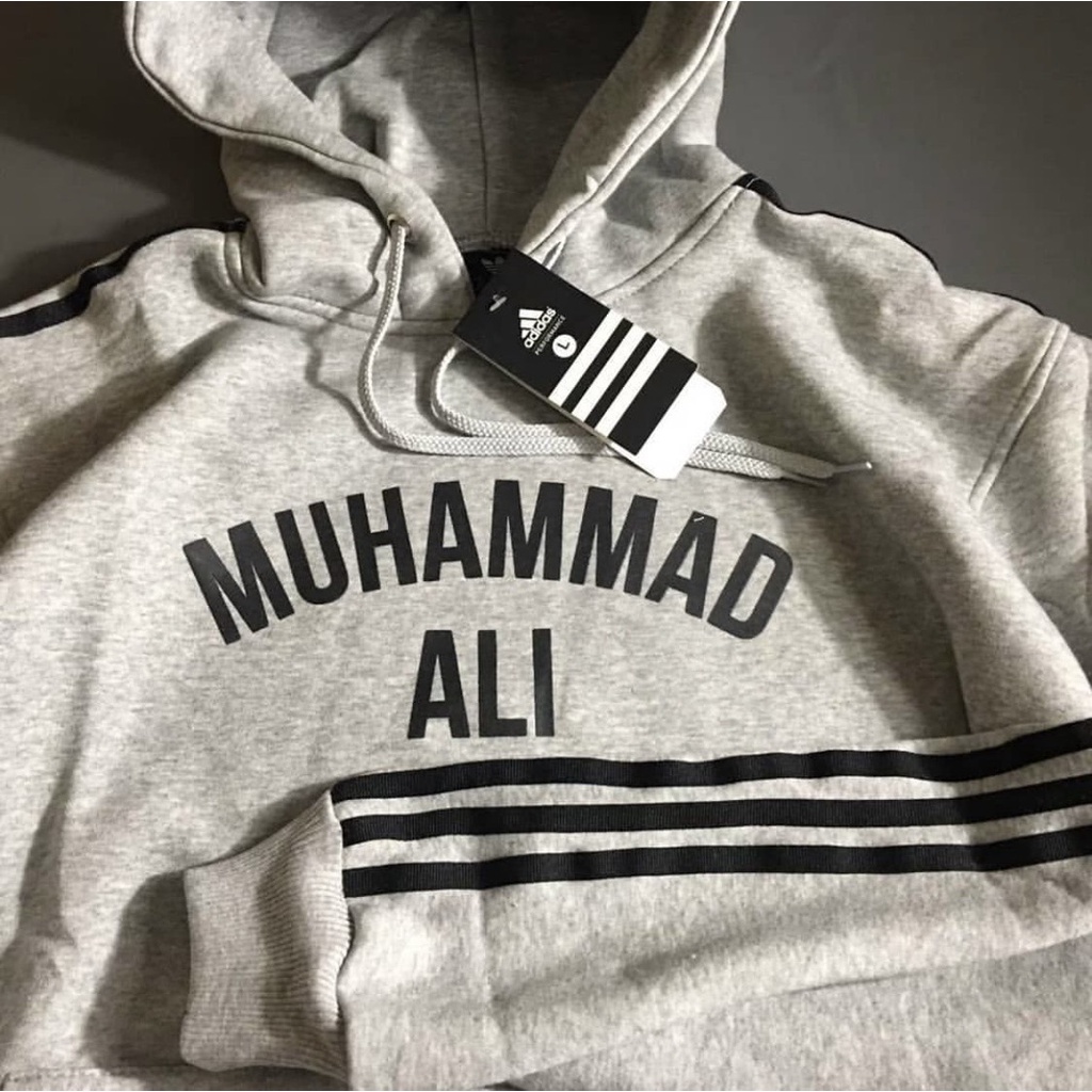 Jaket Sweater hoodie Adidas Muhammad Ali premium best seller