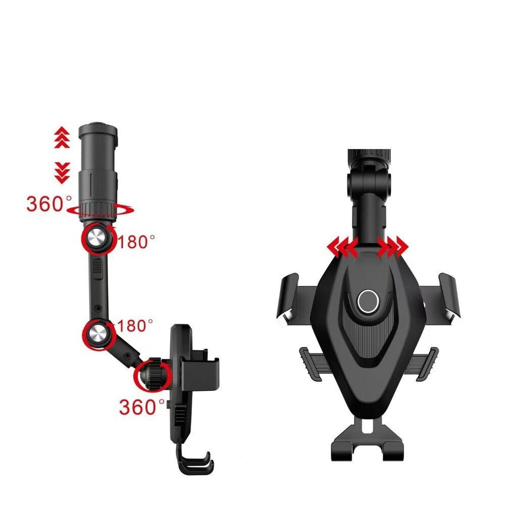 POPULAR Phone Car Holder Adjustable GPS Navigasi Auto Phone Support Phone Holder Rotating Stand