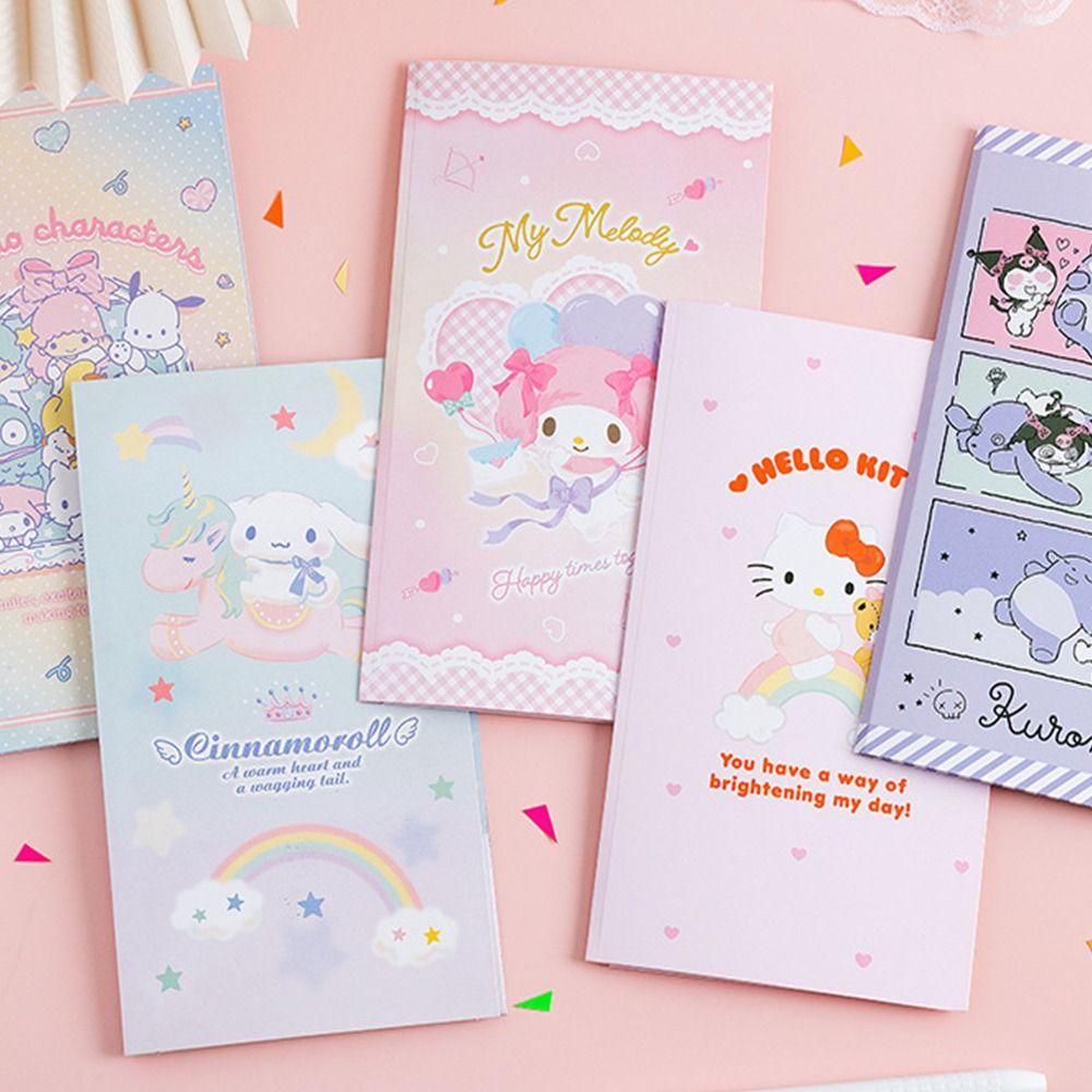 MXBEAUTY Stiker Hias Set Melody Lucu Scrapbooking Akun Tangan Mainan Anak Alat Tulis DIY Jurnal Decals