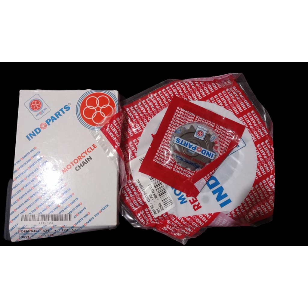 INDOPART GEAR SET KLX
