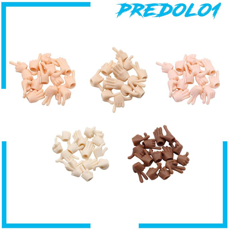 [Predolo1] Boneka Miniatur Model Tangan Action Figure Pengganti Untuk Boneka Pretend Play