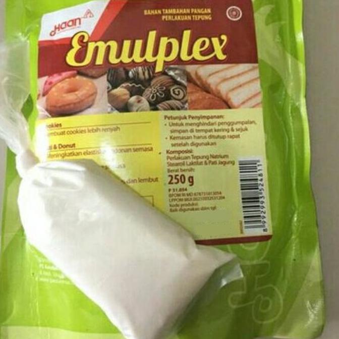 

Emulplex / Emplex Perenyah Kue Kering Cookies Haan repack 50 gr / gram