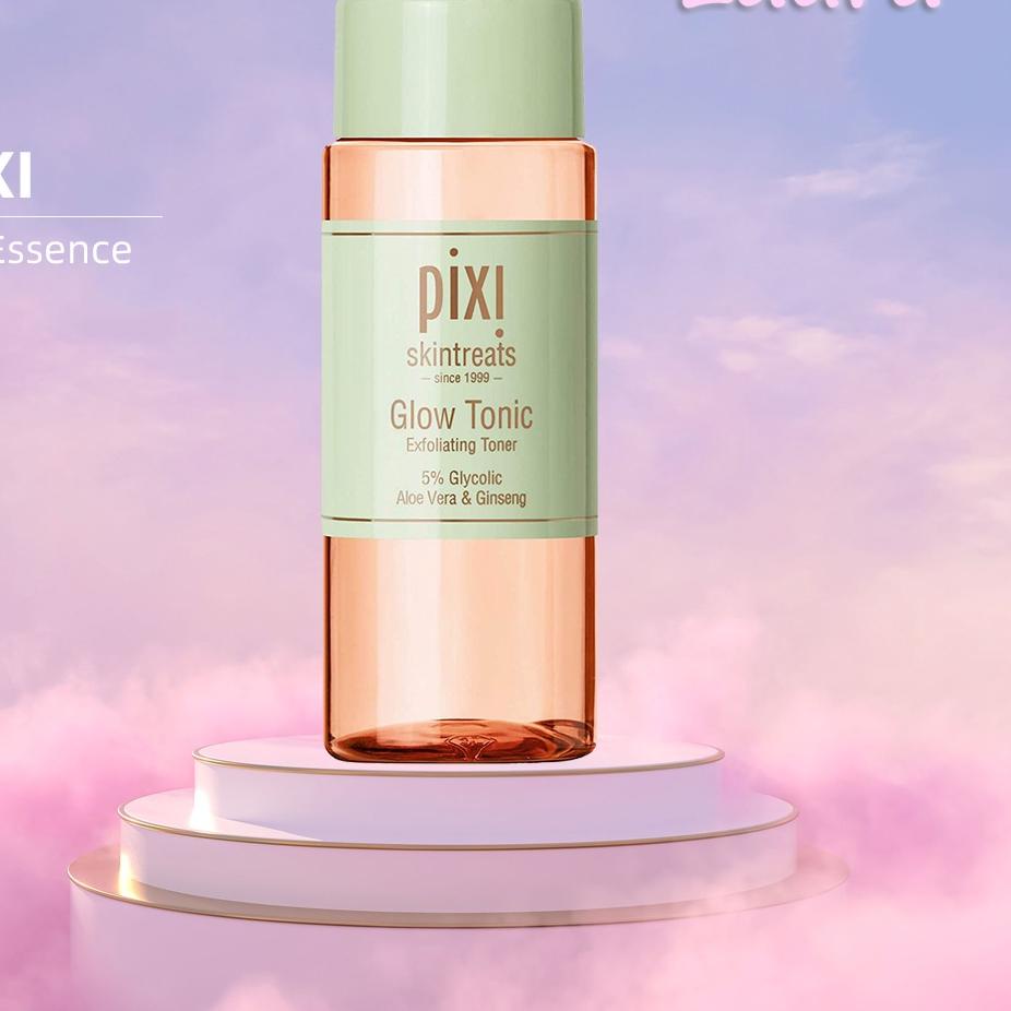 ℮ PIXI Glow Tonic toner Pixi Glow tonic 5% Glycolic Acid exfoliate toner Original ۞
