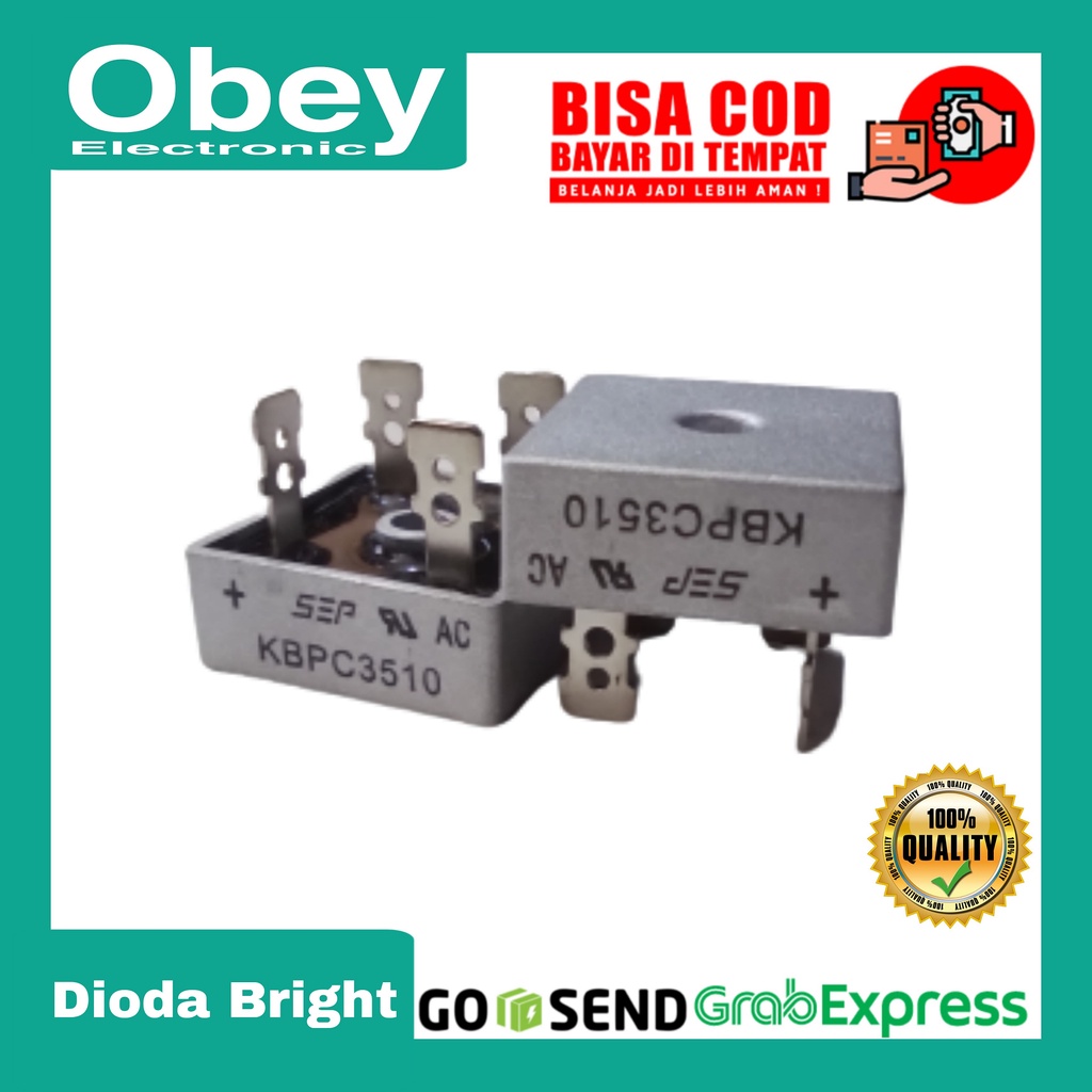 Dioda Jembatan Bridge KBPC3510 35A 1000V