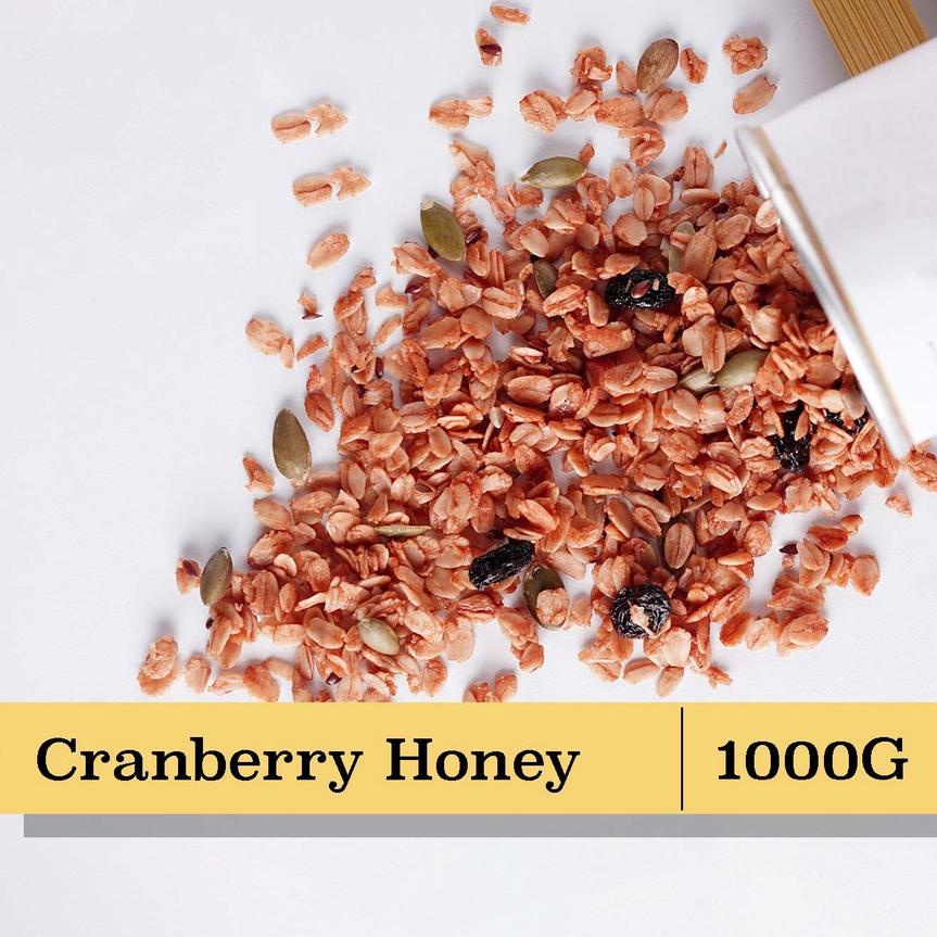 

☛ Granola Addict - Cranberry Honey 1000G (1KG) ➻