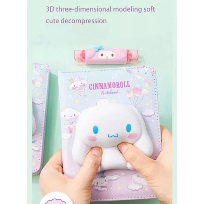 

Buku Diary Squishy Kartun / Notebook Lucu /Agenda / Journal Import