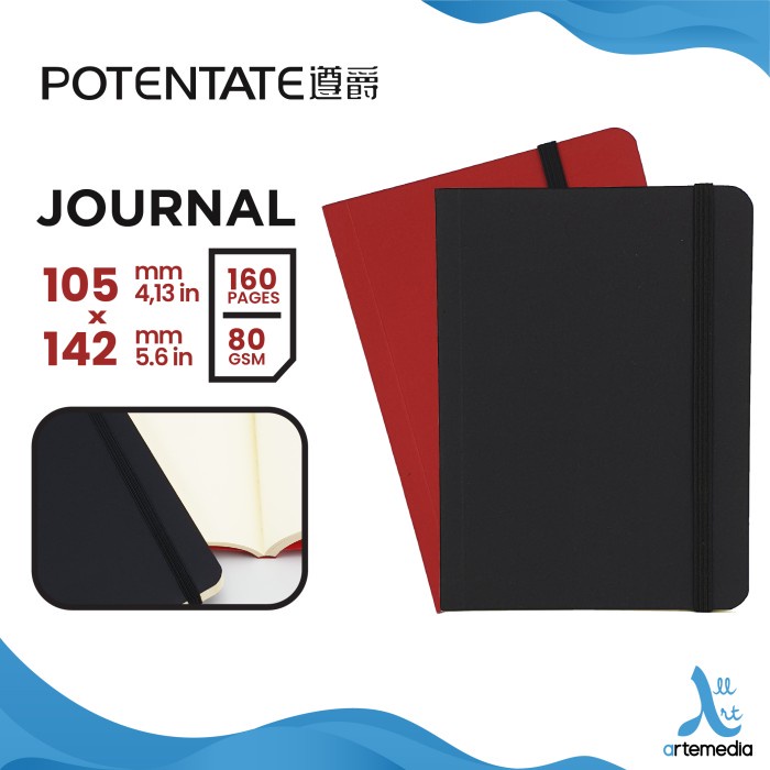 

Scetch Buku Sketsa Potentate Journals 142X105Mm 80Gsm