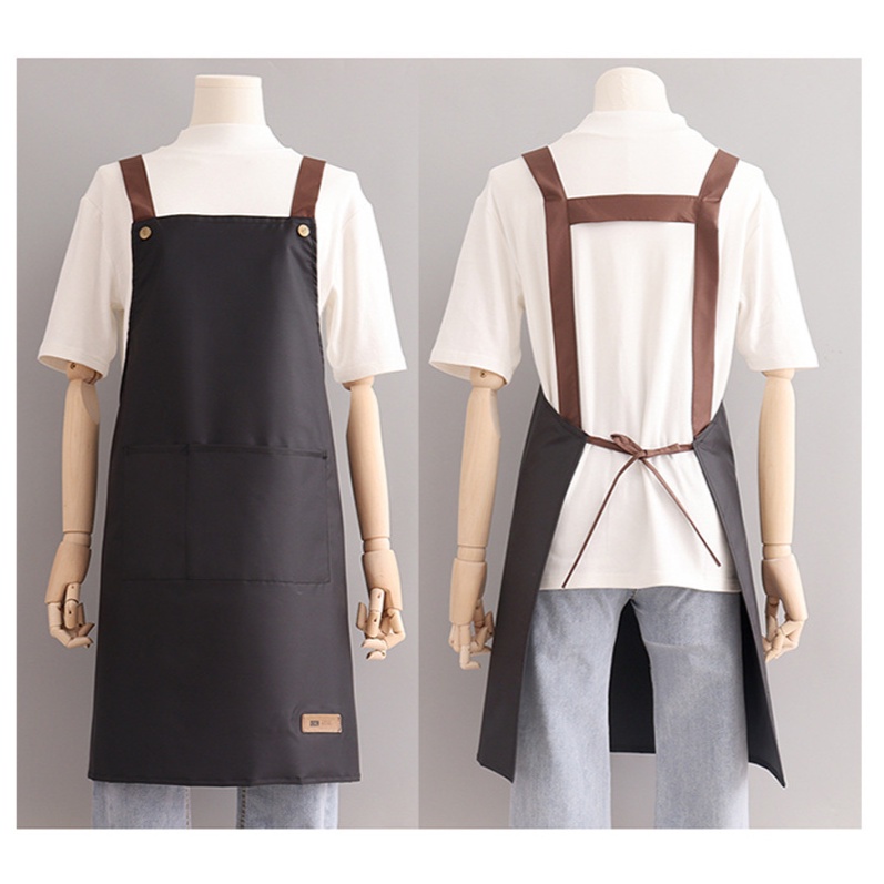 Apron Waiter Waitress Pelayan Celemek Dapur Pria Wanita Chef Pelayan Cafe Barista Allsize Import Waterproof APN-111