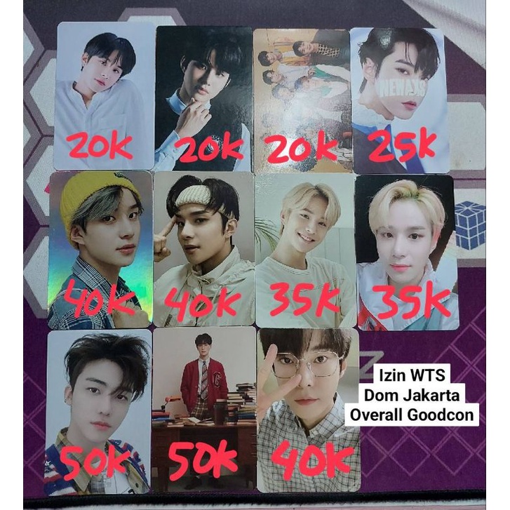 Jungwoo Jaehyun Jaemin Doyoung Natrep kacamata holo universe Crazy