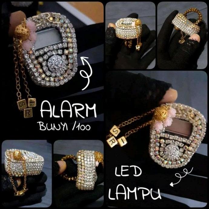 Promo Tasbih Digital Led + Alarm Bunyi Setiap 100 Premium