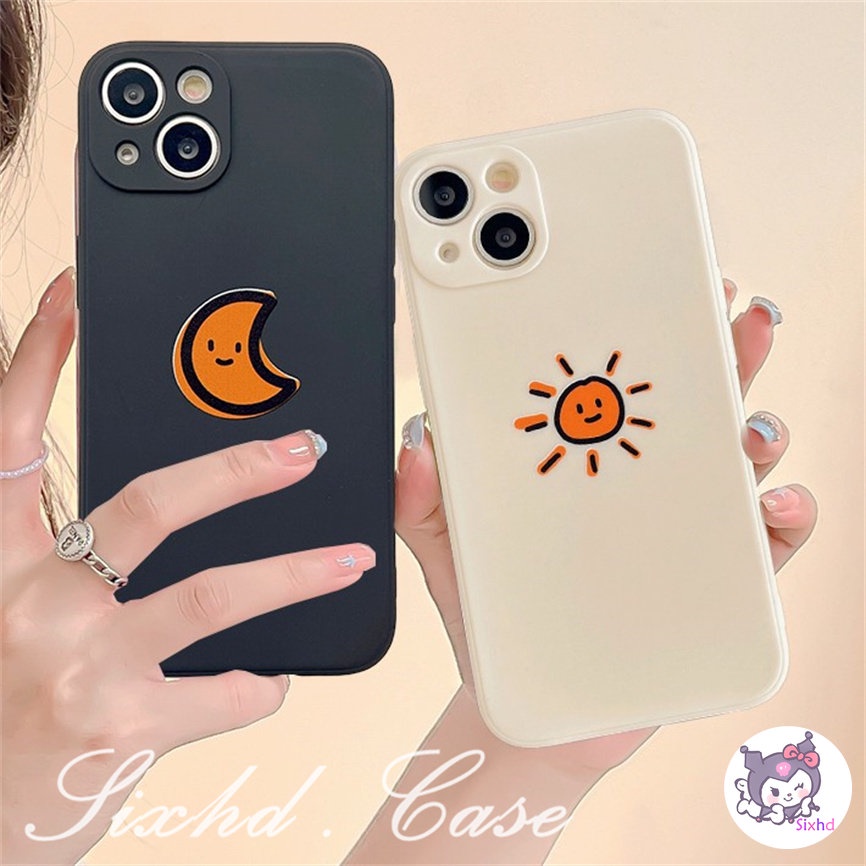 Redmi 12C 10C 10A 9C Note 12 11 11s 10 9 8 12 Pro 9T 9A 9 A1 A1 + Xiaomi 11Lite 13 12 11T Poco X5 5G F4 F3 X3Pro NFC Fashion Sun Moon Pattern Phone Case Silicon Soft Protection Cover