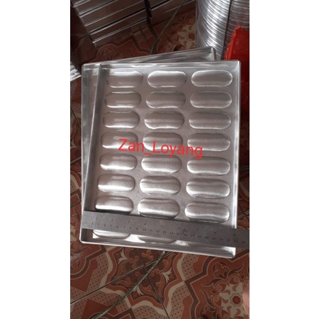 Loyang Lidah Kucing, Cetakan Lidah Kucing, Anti Lengket, Alumumium