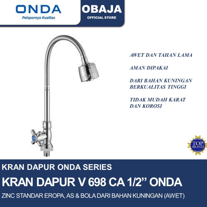 Jual Onda Kran Dapur V Ca Kran Cuci Piring Model Angsa Shopee Indonesia