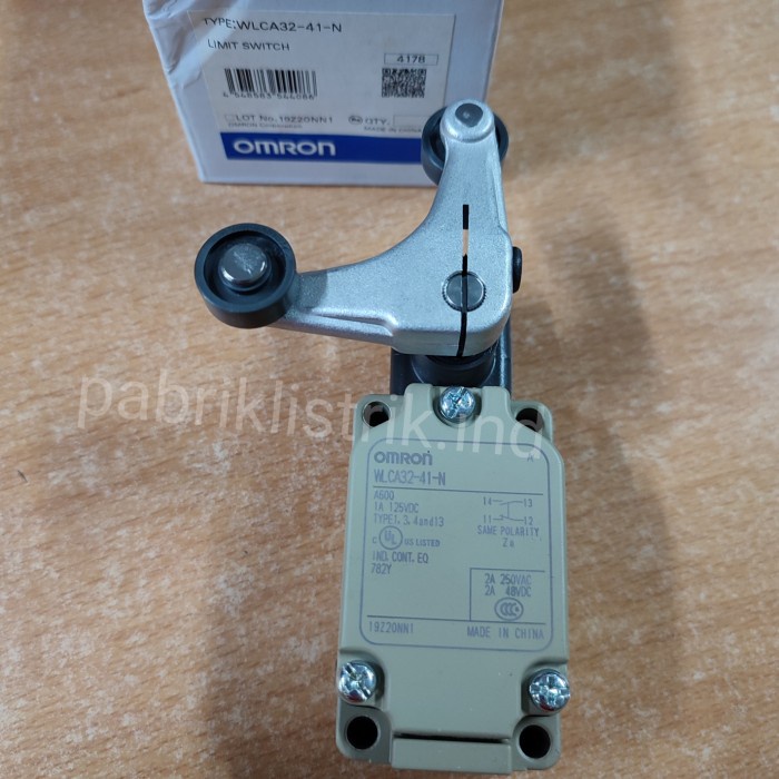 Terlaris Limit Switch Wlca32 41 N Omron Original Wlca 32 41N