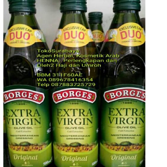 

♀ Minyak Zaitun Extra Virgin Olive Oil 500 ml 500ml Bisa Diminum ←