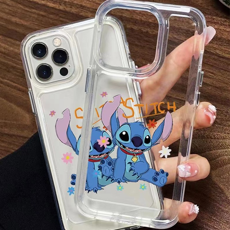 IPHONE Casing Ponsel Lembut Lucu Kompatibel Untuk Iphone14 13 11 12 Pro XS Max XR X8 7 6S Casing Silikon Transparan Plus TPU Shockproof Cover