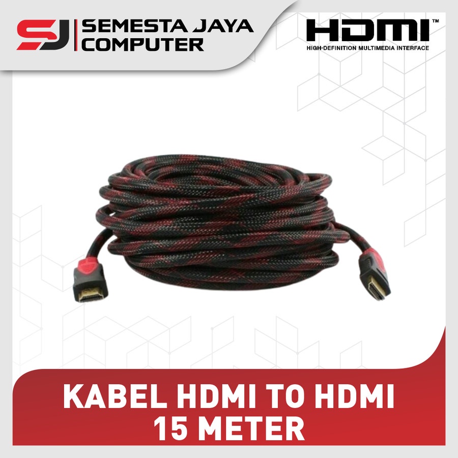 KABEL HDMI TO HDMI 15 METER