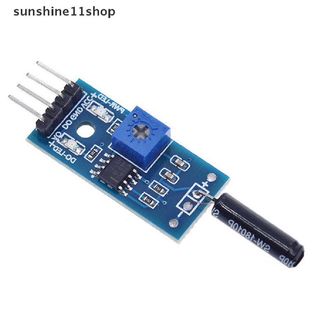 Sho Modul Sensor Getar Biasa Dibuka Tipe SW1801P Saklar Getar Alarm Sensor Module Untuk Arduino Diy Kit N