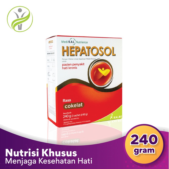 

[ COD ] Hepatosol - Nutrisi Kesehatan Hati 240 Gram - Cokelat