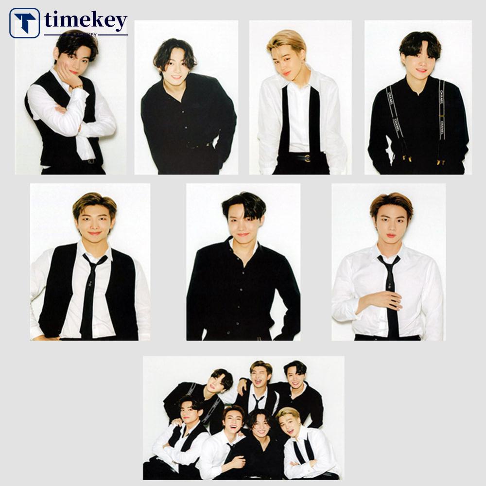 Timekey 30PCS BTS Single LOMO Card Postcard Fans Mendukung Hadiah Kolektif Foto Polaroid I2T6