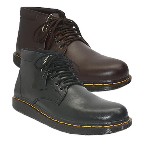 [ART. 15] Dr. Kevin Sepatu Formal Pria Kulit Asli Sole Transparant 834-006 - (2 Color Options) Hitam