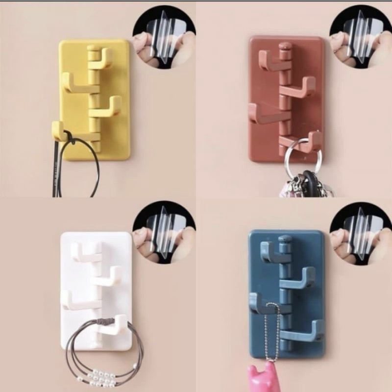 Hook Tempel 4 Cabang | melmelstore