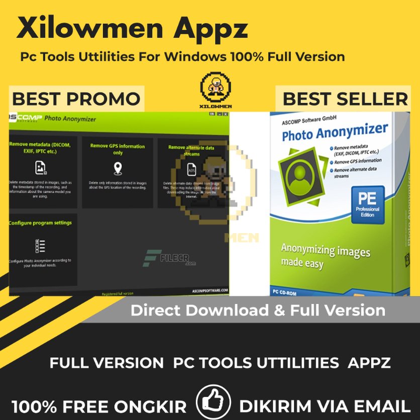 [Full Version] Photo Anonymizer Pro PC Tools Software Utilities Lifetime Win OS