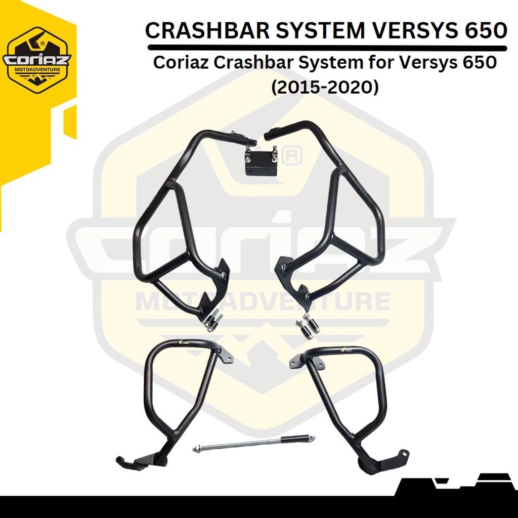 Crashbar / Engine Guard Versys 650 2015 - 2020 by Coriaz Motoadventure