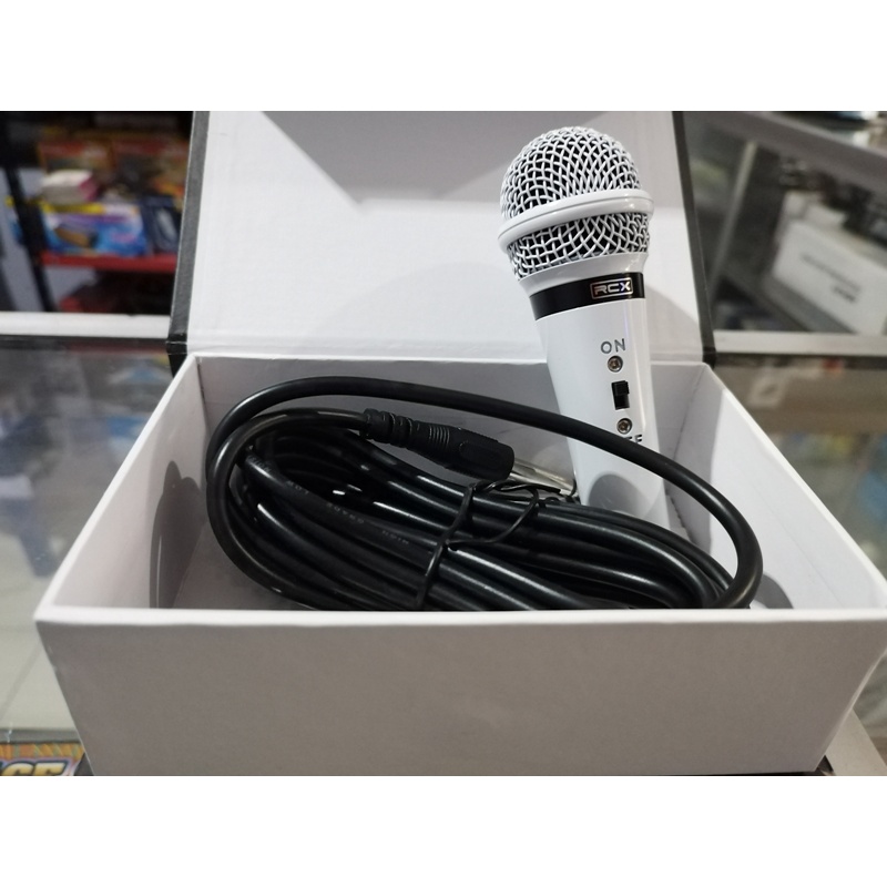MINI Microphone MIC Cable KARAOKE PROFESIONAL INSTRUMEN RCX RM-501