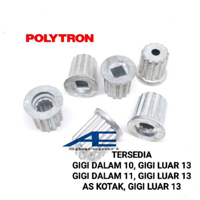Inti Pulsator Mesin Cuci Polytron 2 Tabung