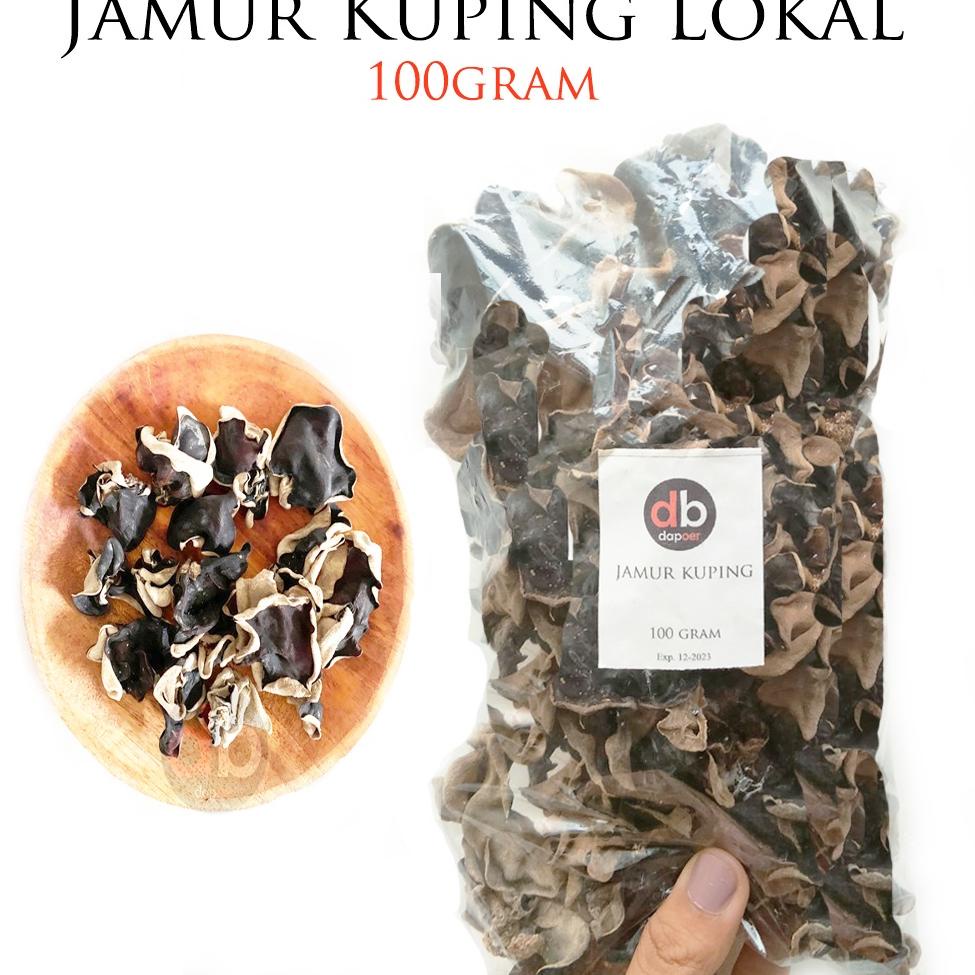 

U38 Jamur Kuping Kering 100g PROMO MURAH ぱ