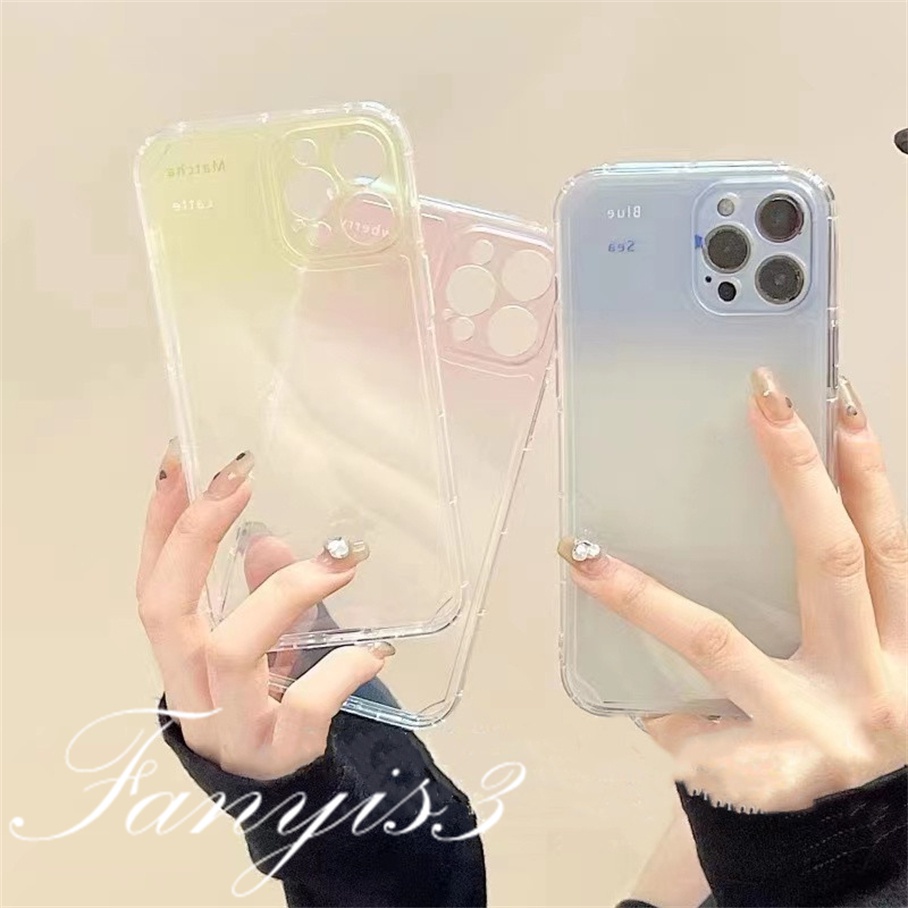 Samsung A13 A12 A53 A03S A03 A73 A23 A52 A51 A71 A50 A30S A50S A20 A30 A11 A10 A21S A70 A42 Soft Case TPU Warna Gradasi Untuk