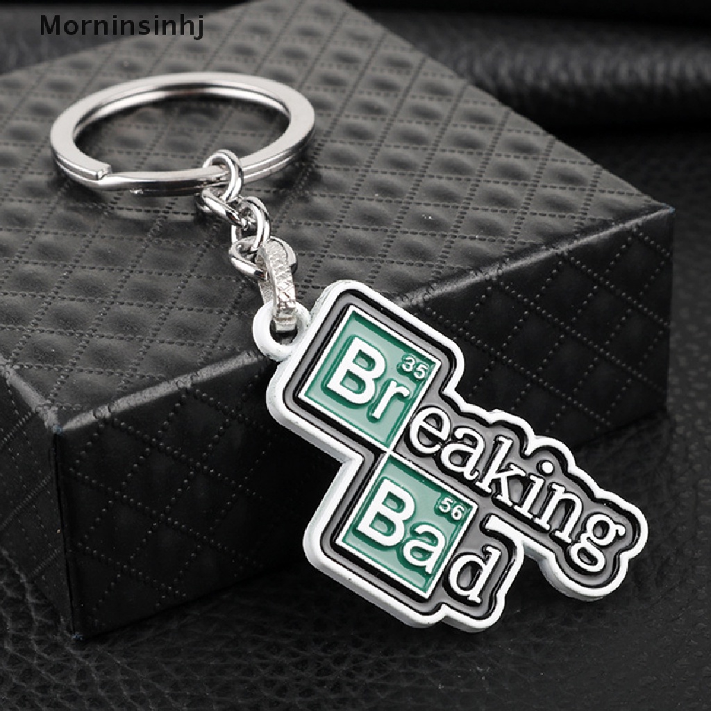 Mornin Enamel TV Menyusui Bad BA BR Gantungan Kunci Cosplay Keyring Gantungan Kunci Perhiasan Hadiah id