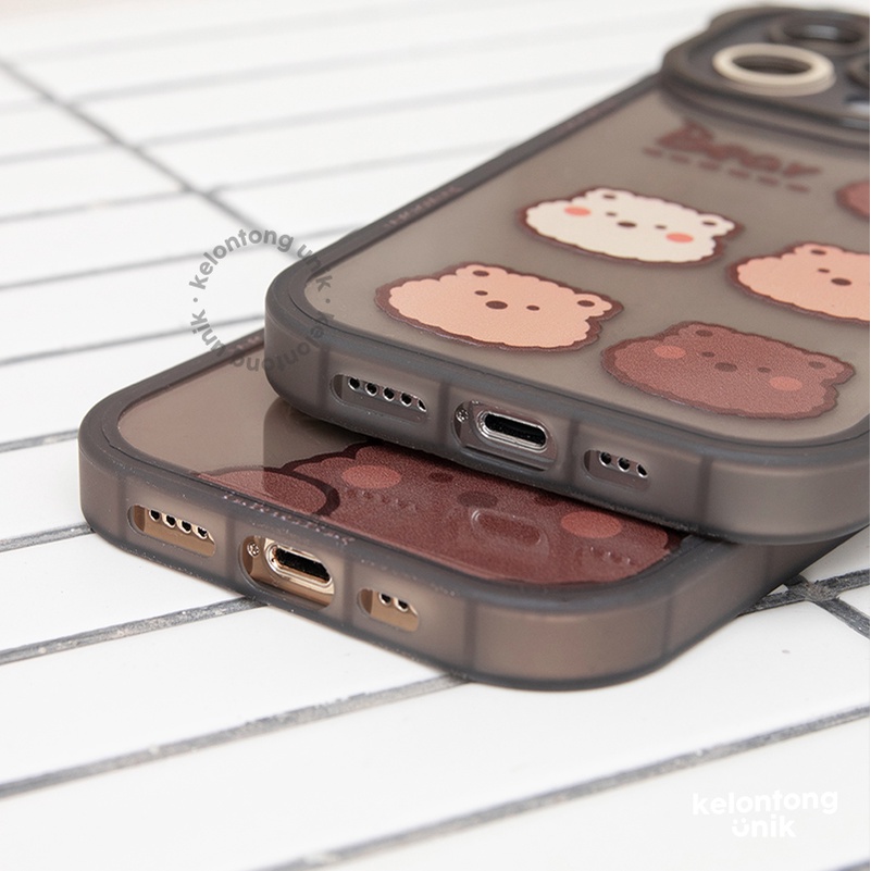 For iPhone - 3D Hi Bear Shock Proof Case