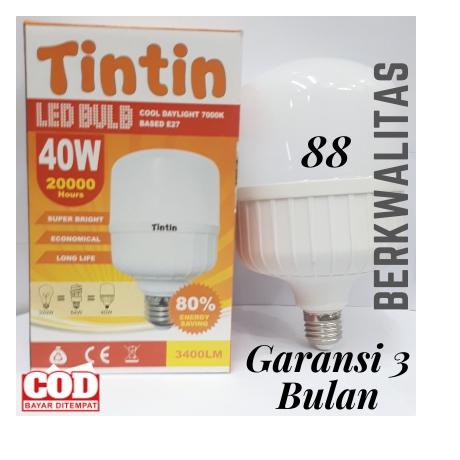 ❤[PROMO MURAH]❤ Lampu Bohlam 40 Watt TINTIN - YUSCO / Bohlam 40 watt tintin - yusco / lampu LED